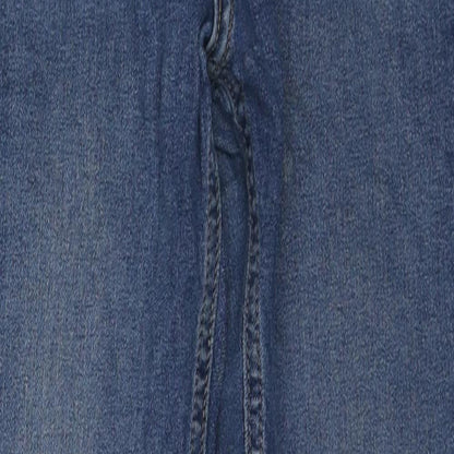 Womens UK Size 26 in Topman Regular Fit Skinny Blue Jeans