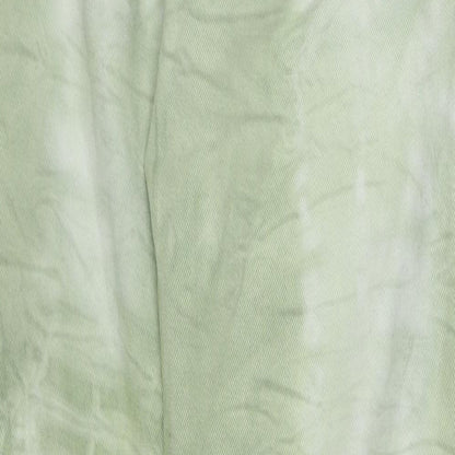 Womens UK Size 6 Stradivarius Regular Fit Straight Green Jeans