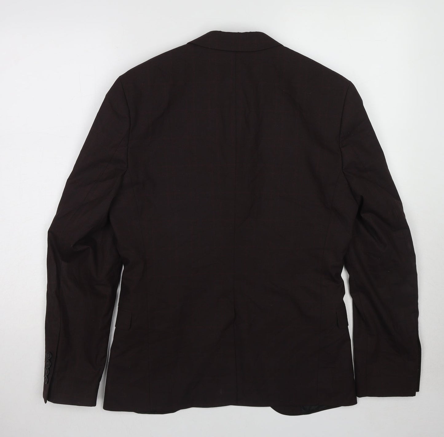 Mens UK Size 38 Selected Homme Regular Brown Suit Jacket
