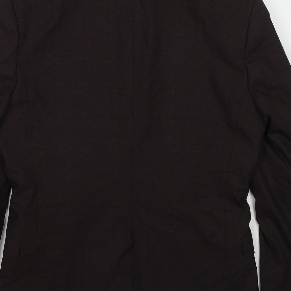 Mens UK Size 38 Selected Homme Regular Brown Suit Jacket