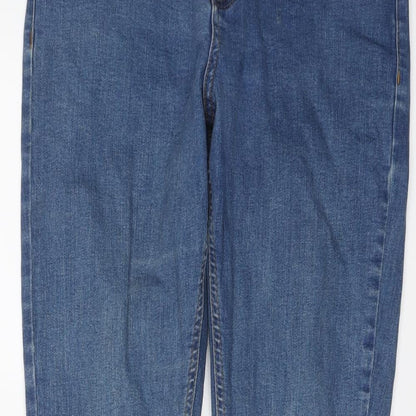 ASOS Womens Blue Cotton Skinny Jeans Size 30 in L30 in Regular Button