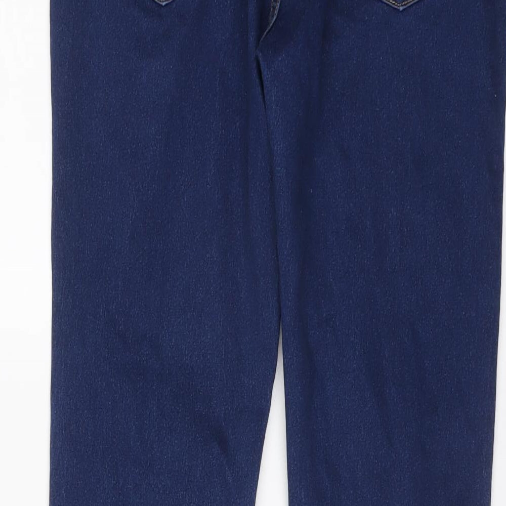 Roadster Womens Blue Cotton Skinny Jeans Size 28 in L29 in Regular Button