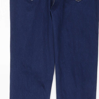 Roadster Womens Blue Cotton Skinny Jeans Size 28 in L29 in Regular Button