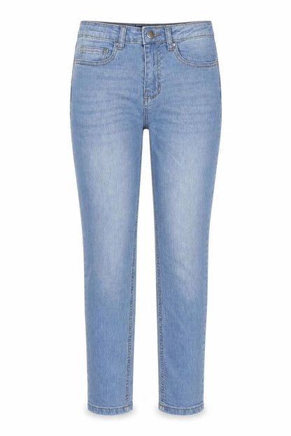 Womens UK Size 8 Boohoo Regular Fit Straight Blue Jeans