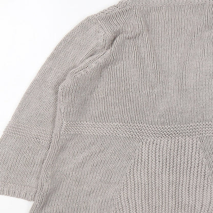 Womens UK Size 10 Marks and Spencer Grey Cardigan Jumper