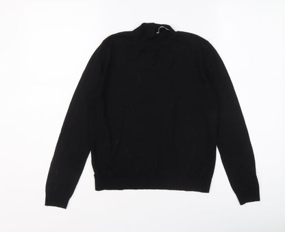 Womens UK Size S Zara Black Pullover Jumper
