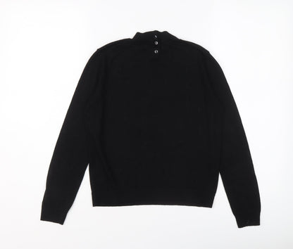 Womens UK Size S Zara Black Pullover Jumper