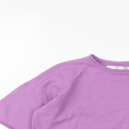 Womens UK Size L Max Studio Purple Pullover Jumper