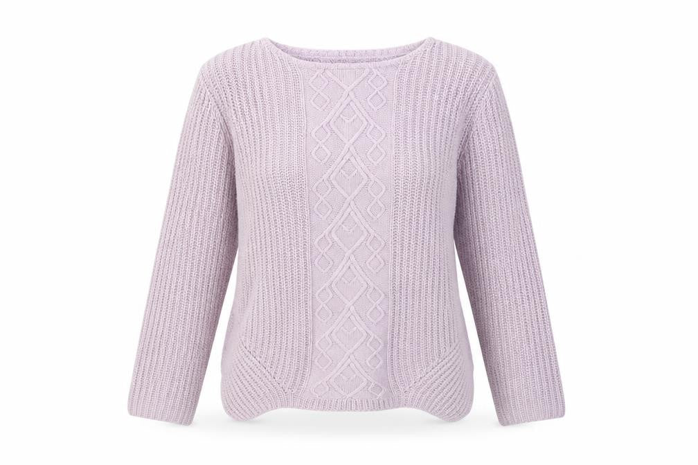 Womens UK Size 12 Marks and Spencer Purple Pullover Jumper