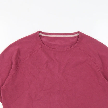 Womens UK Size 14 BHS Pink Pullover Jumper