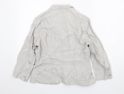 Womens UK Size 12 Olsen Grey Jacket