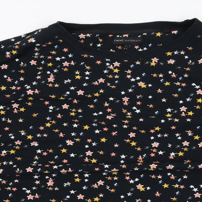 Womens UK Size L NEXT Black Pullover Sweatshirt