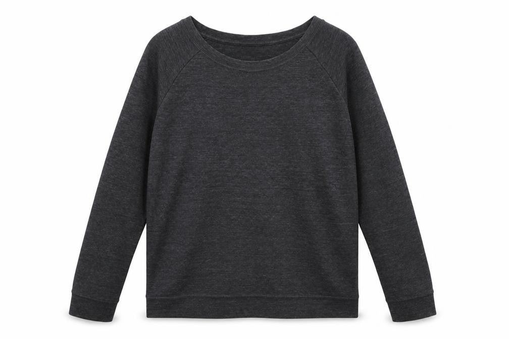 H&M Womens Grey Polyester Basic T-Shirt Size S Boat Neck