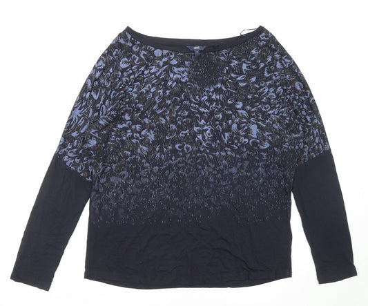 Womens UK Size 10 NEXT Blue Basic T-Shirt