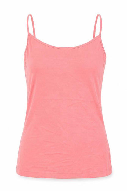 Womens UK Size L New Look Pink Basic Tank