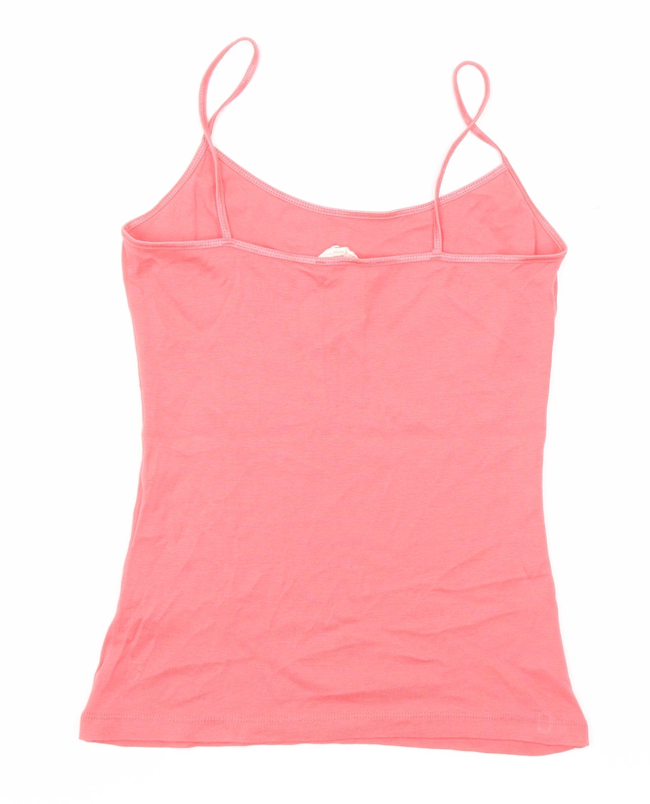 Womens UK Size L New Look Pink Basic Tank