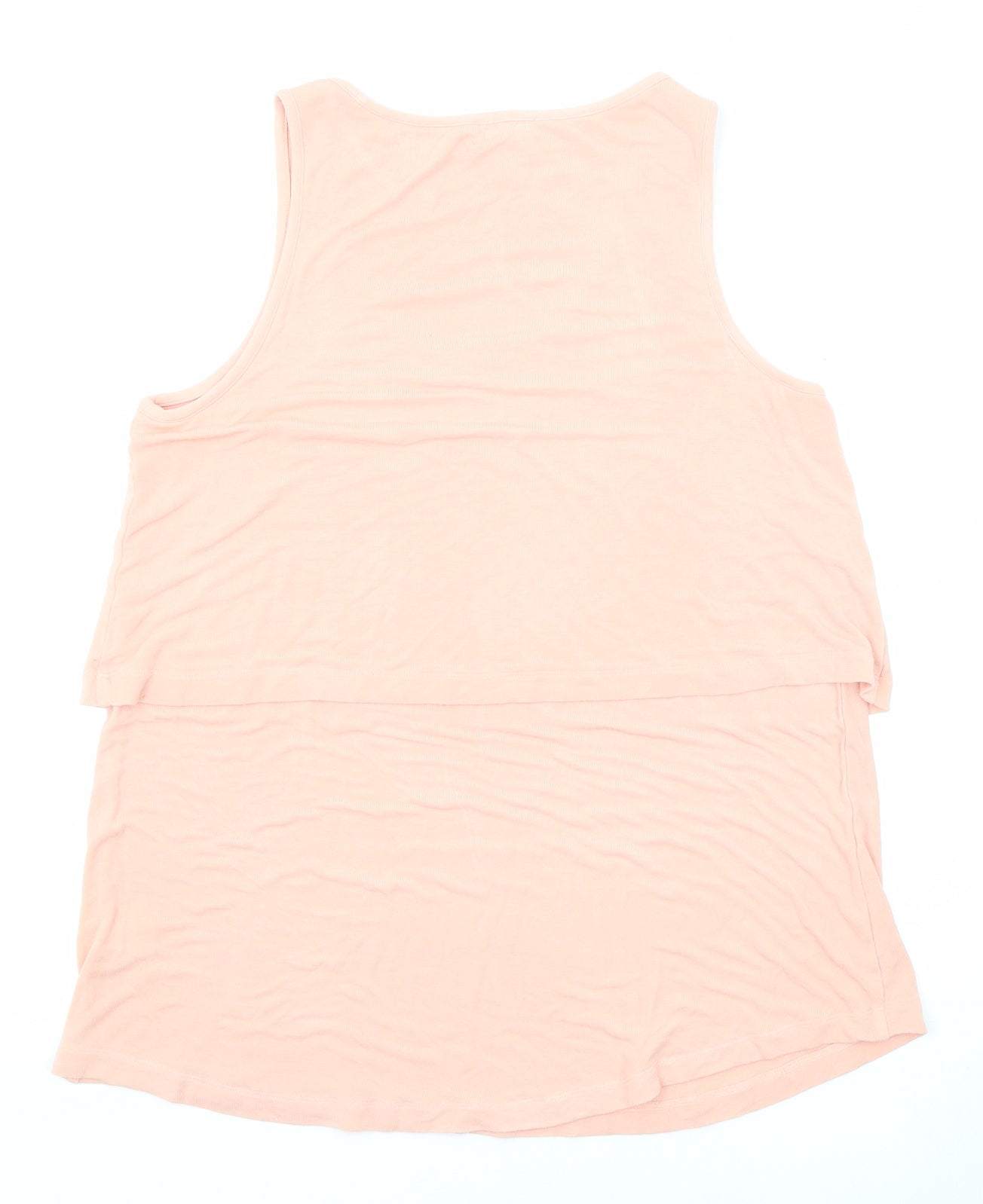 Womens UK Size S Witchery Pink Basic Tank