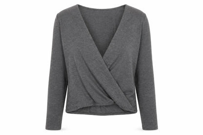 Womens UK Size S Noisy may Grey Pullover Jumper