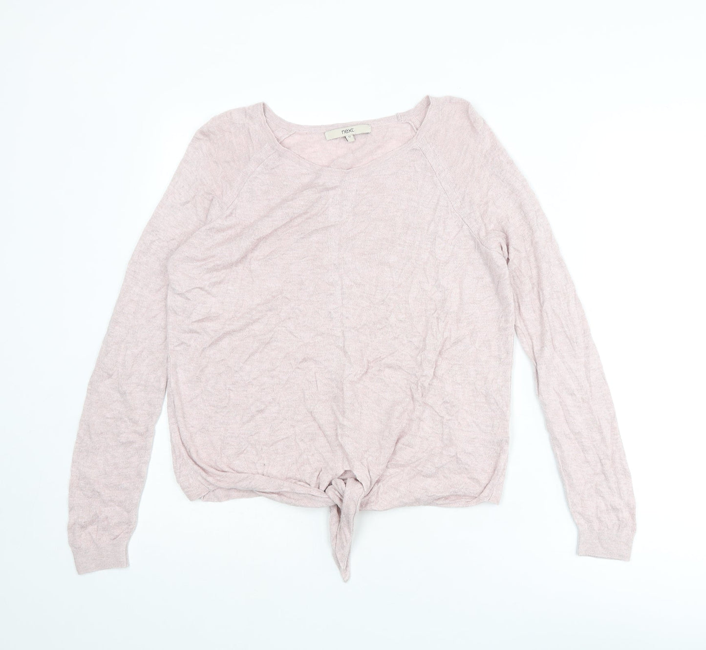 Womens UK Size 12 NEXT Pink Pullover Jumper