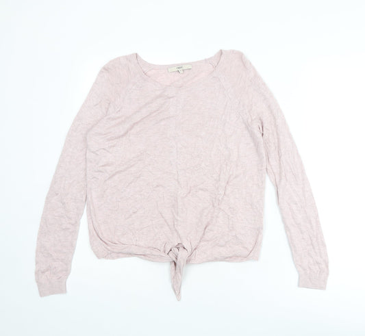 Womens UK Size 12 NEXT Pink Pullover Jumper