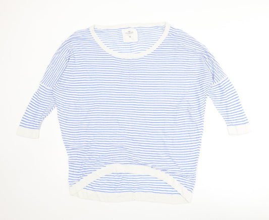 Womens UK Size L H&M Blue Pullover Jumper