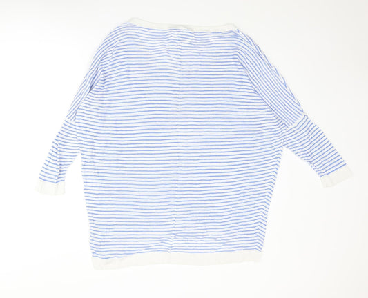 Womens UK Size L H&M Blue Pullover Jumper