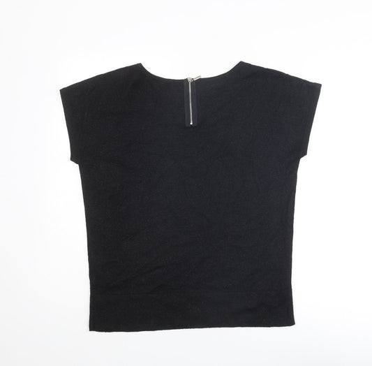 Womens UK Size S Wallis Black Pullover Jumper