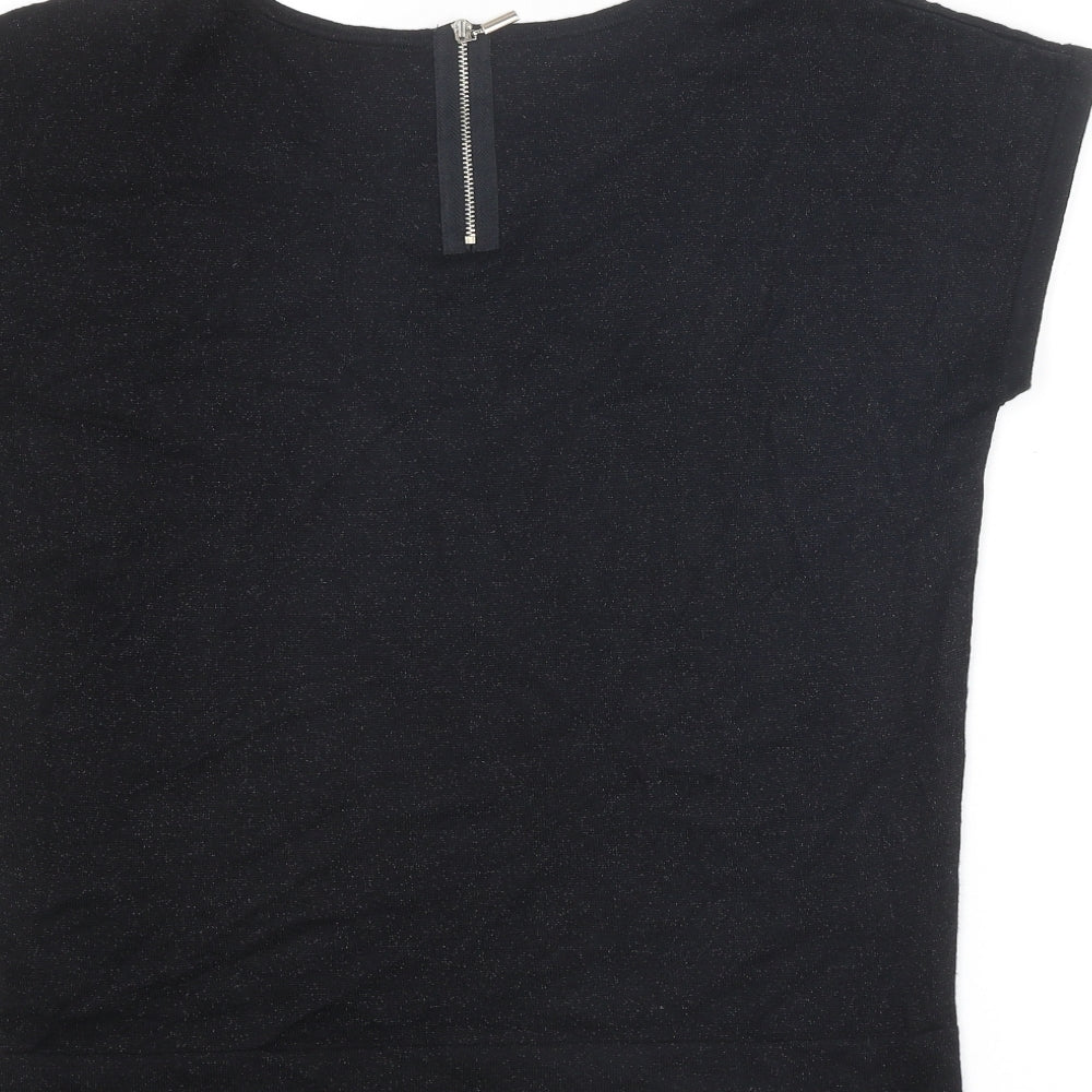 Womens UK Size S Wallis Black Pullover Jumper