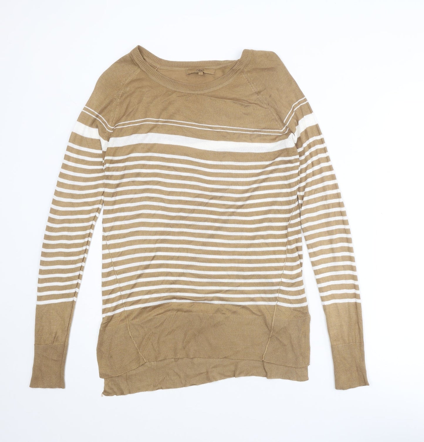 Womens UK Size 10 NEXT Brown Pullover Jumper