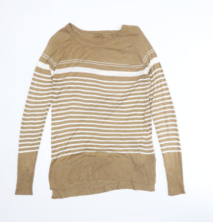 Womens UK Size 10 NEXT Brown Pullover Jumper