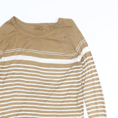 Womens UK Size 10 NEXT Brown Pullover Jumper