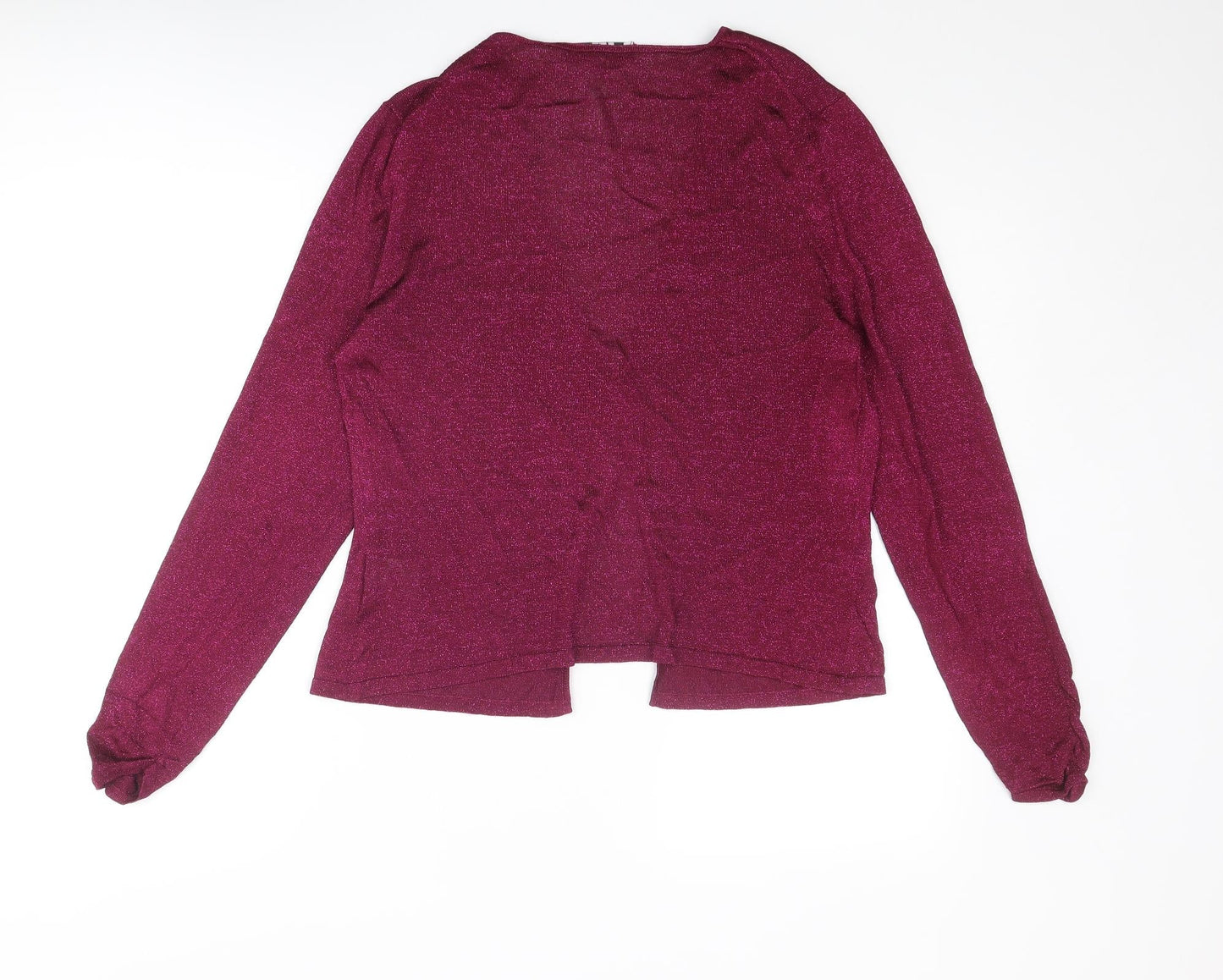 Womens UK Size L Episode Purple Cardigan Jumper