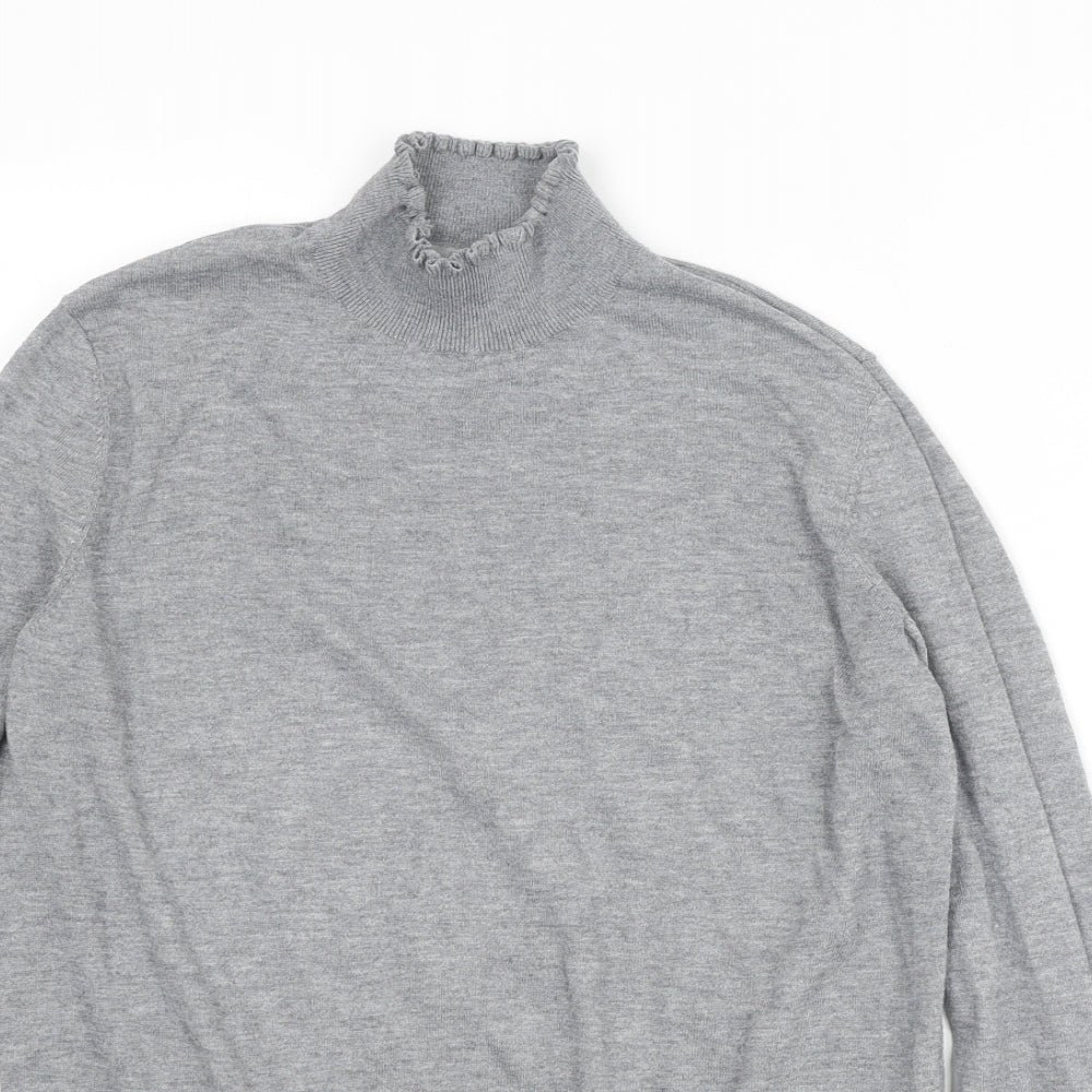 Womens UK Size S H&M Grey Pullover Jumper