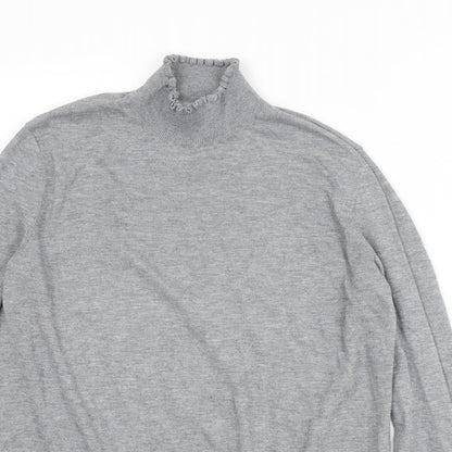 Womens UK Size S H&M Grey Pullover Jumper