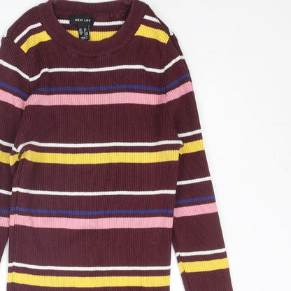 Womens UK Size 12 New Look Multicoloured Pullover Jumper