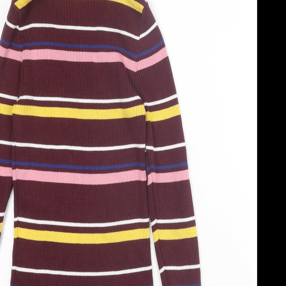 Womens UK Size 12 New Look Multicoloured Pullover Jumper