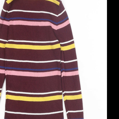 Womens UK Size 12 New Look Multicoloured Pullover Jumper