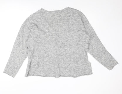 Womens UK Size S H&M Grey Pullover Jumper