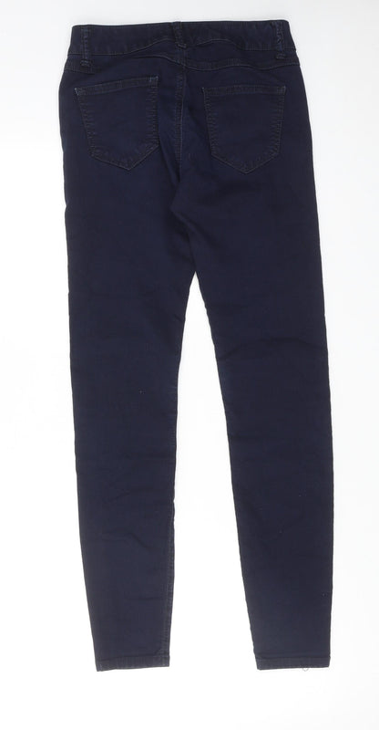 Womens UK Size 8 Marks and Spencer Regular Fit Skinny Blue Jeans