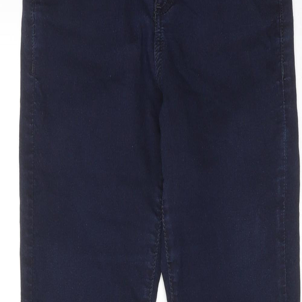 Womens UK Size 8 Marks and Spencer Regular Fit Skinny Blue Jeans