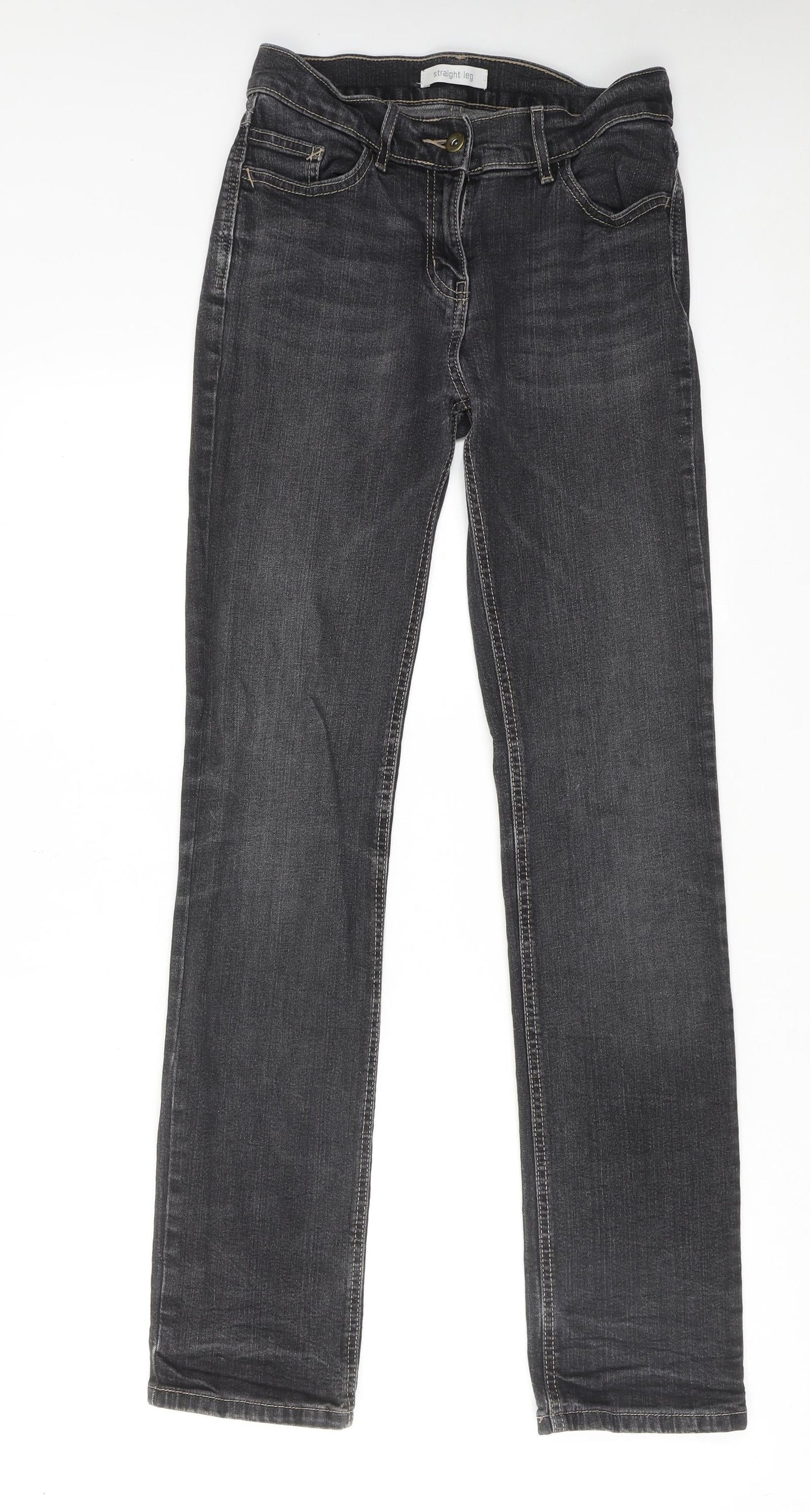 Womens UK Size 8 Marks and Spencer Regular Fit Skinny Grey Jeans