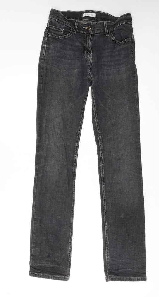 Womens UK Size 8 Marks and Spencer Regular Fit Skinny Grey Jeans