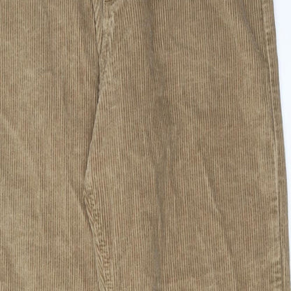 Womens UK Size 28 in ASOS Regular Fit  Brown Trousers