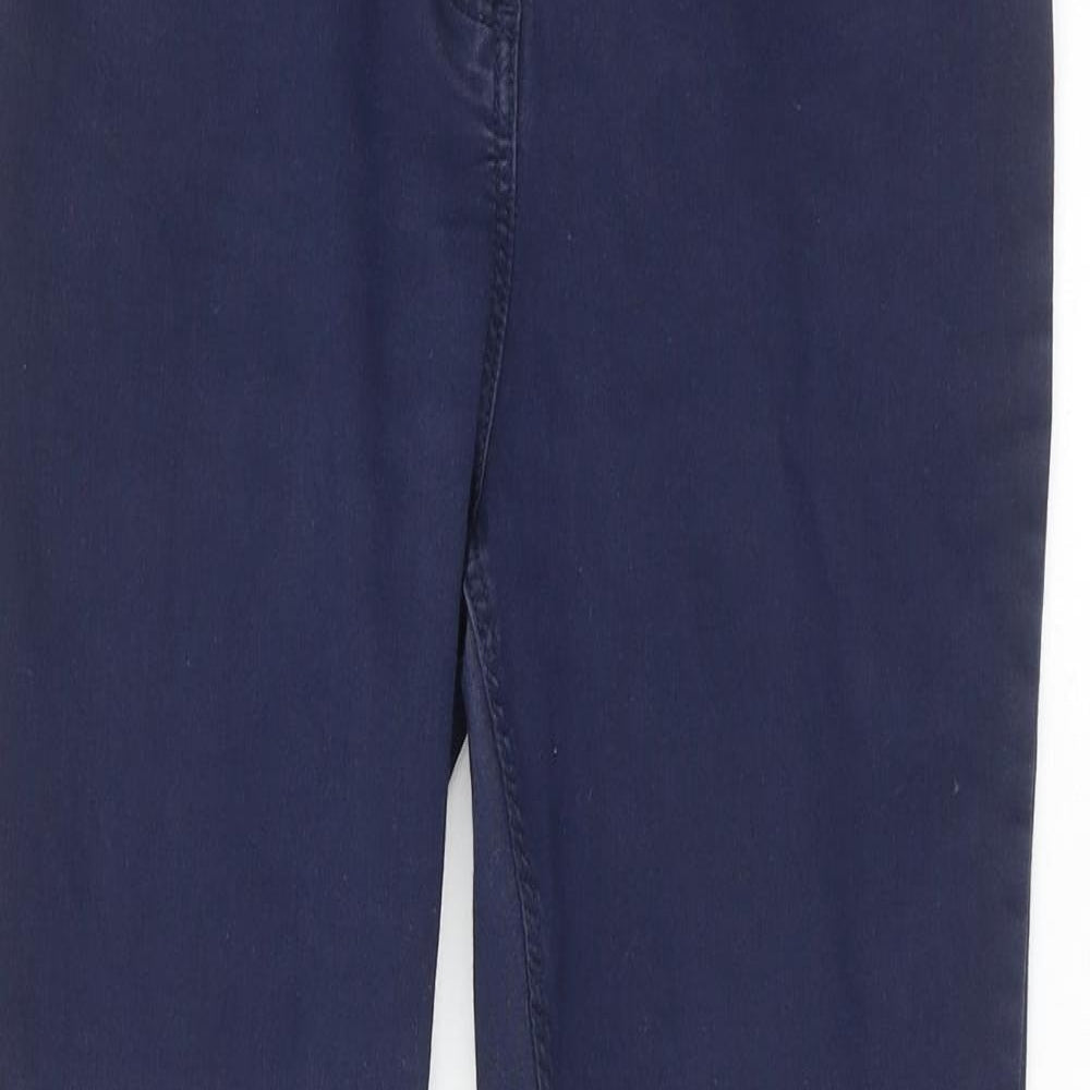 Womens UK Size 8 Papaya Regular Fit Skinny Blue Jeans