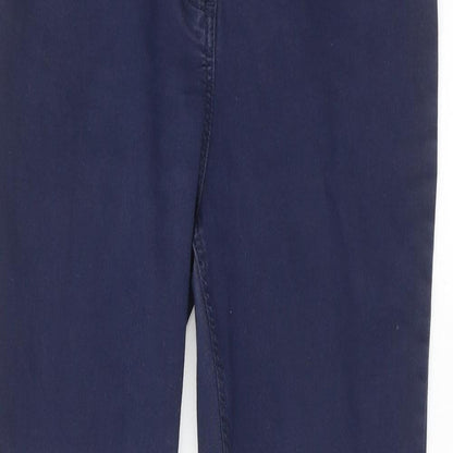 Womens UK Size 8 Papaya Regular Fit Skinny Blue Jeans