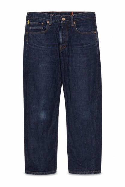 Mens UK Size 35 in Luke Regular Fit Straight Blue Jeans