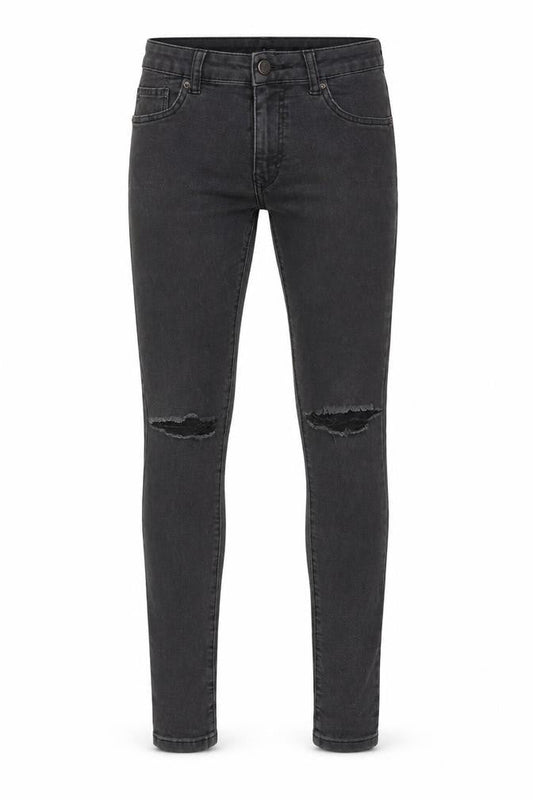 Mens UK Size 32 in BSC Jeans Extra-Slim Fit Skinny Grey Jeans