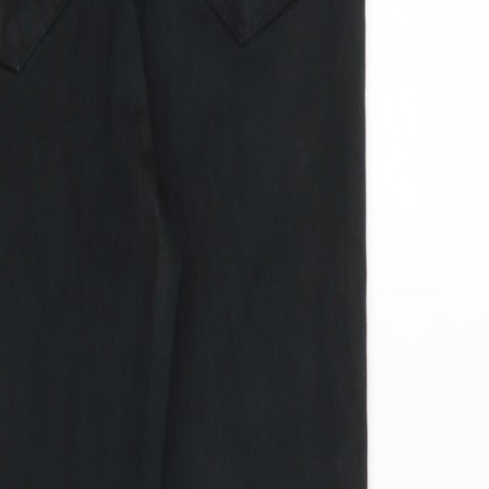 Morgan Womens Black Cotton Skinny Jeans Size 10 Regular Zip