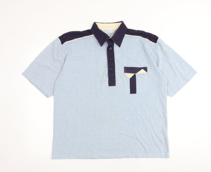 Mens UK Size M Berkertex Polyester Polo Shirt