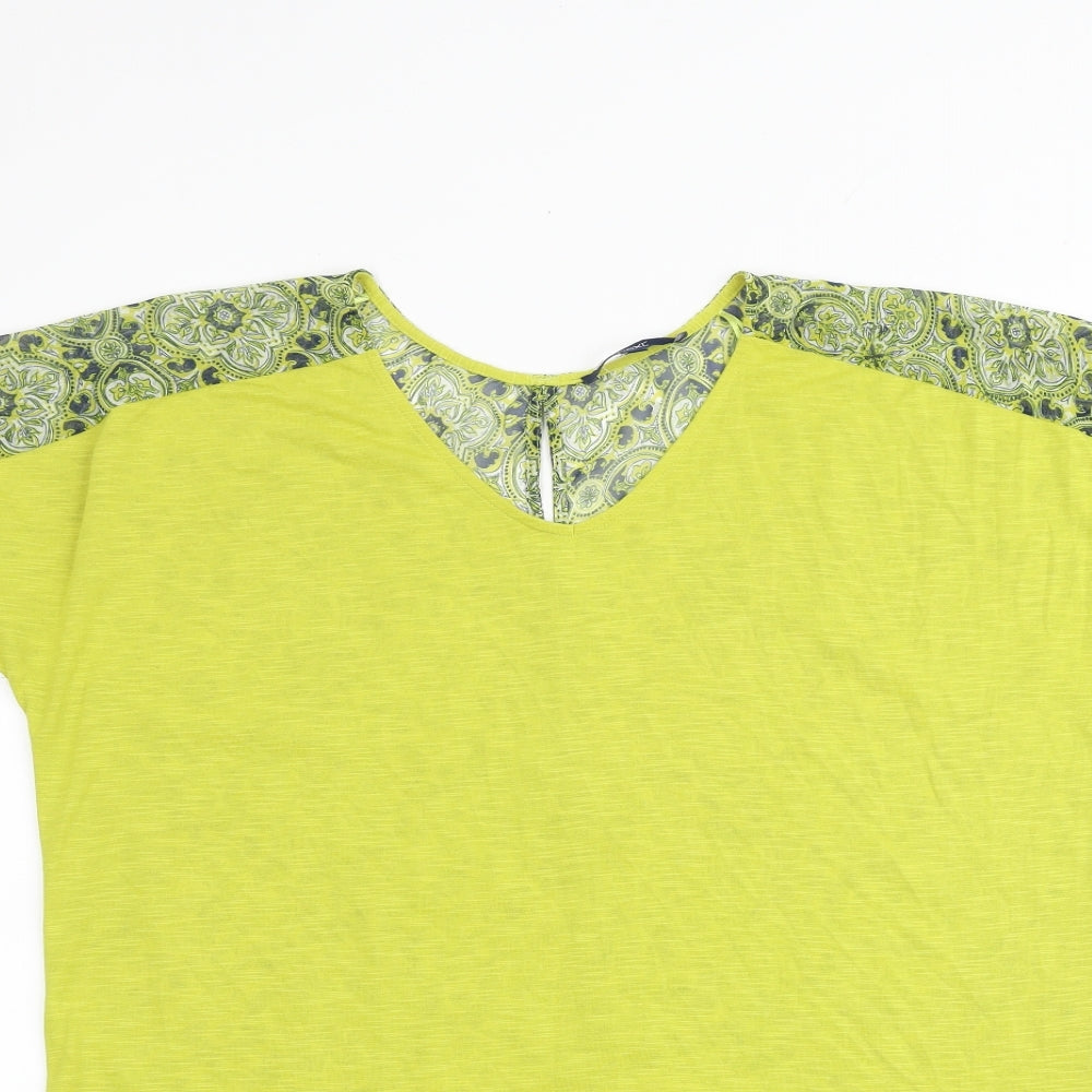 Womens UK Size 14 NEXT Multicoloured Basic Blouse